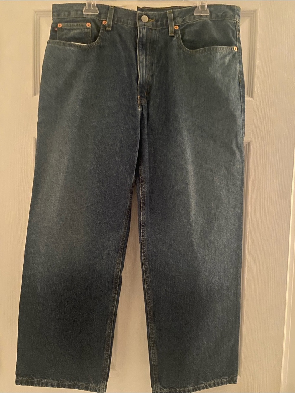 Polo by Ralph Lauren Women's Dark Blue Cropped Straight Jeans